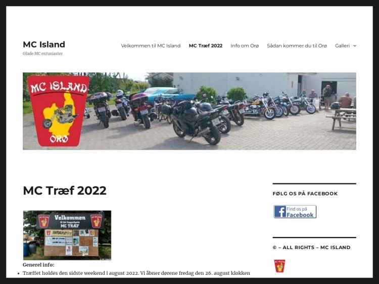 MC Island Orø Træf 2023 - Træf