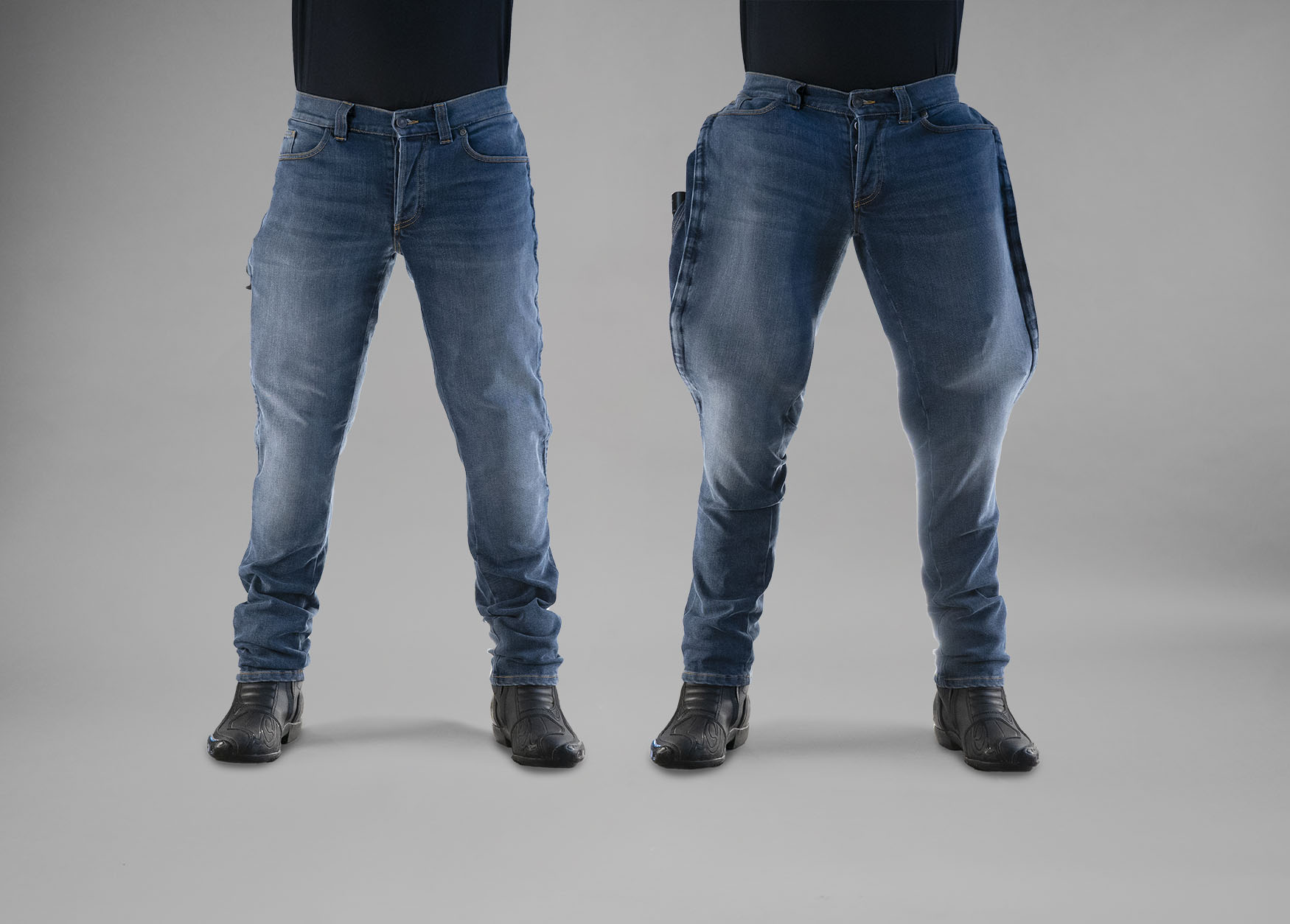 med airbag - Airbag jeans fra Mo'cycle